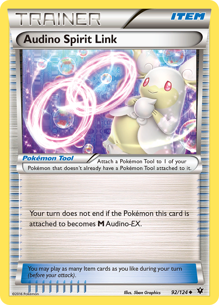 Audino Spirit Link (92/124) [XY: Fates Collide] | Black Swamp Games