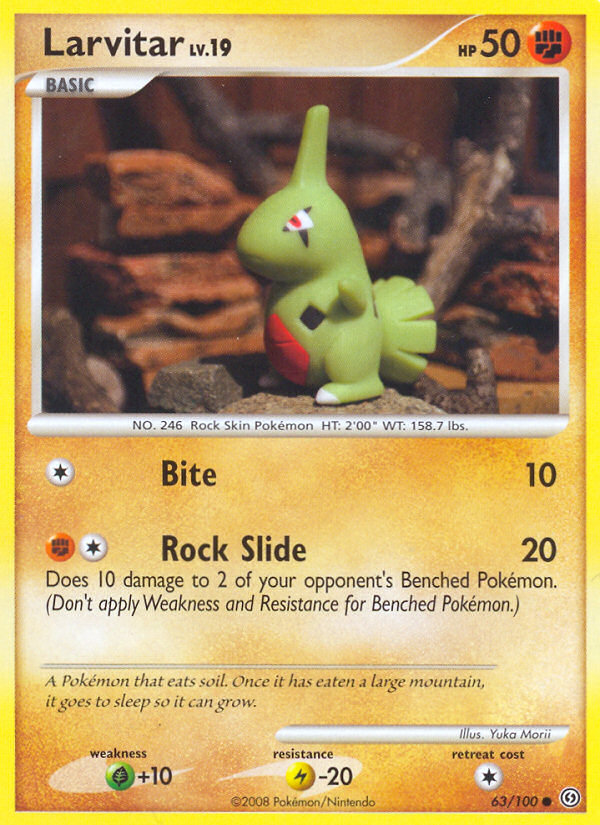 Larvitar (63/100) [Diamond & Pearl: Stormfront] | Black Swamp Games