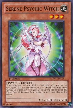 Serene Psychic Witch [EXVC-EN026] Common | Black Swamp Games