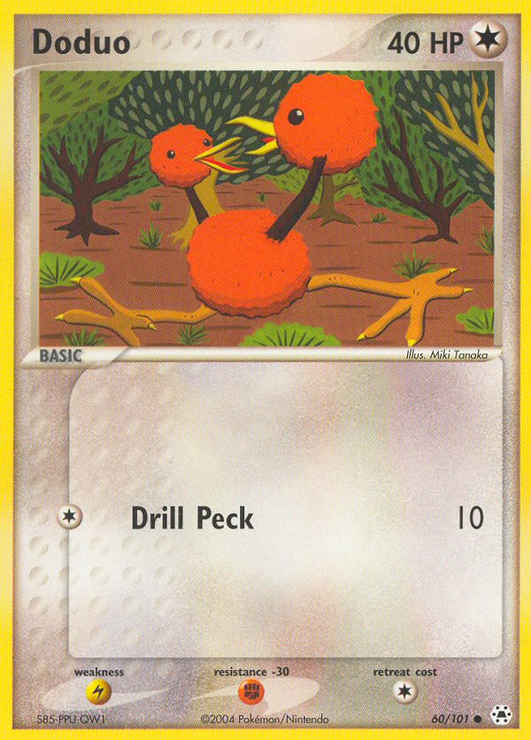 Doduo (60/101) [EX: Hidden Legends] | Black Swamp Games