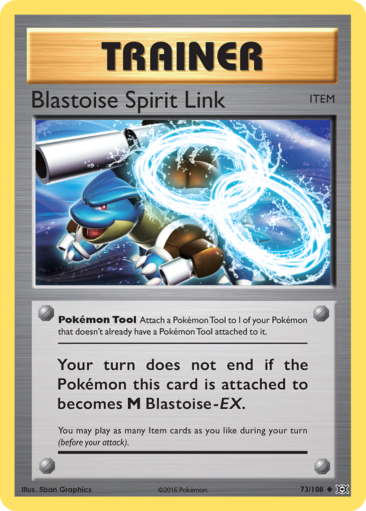 Blastoise Spirit Link (73/108) [XY: Evolutions] | Black Swamp Games