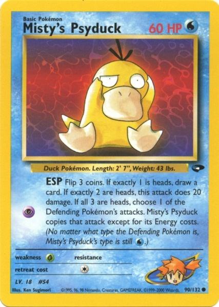 Misty's Psyduck (90/132) [Gym Challenge Unlimited] | Black Swamp Games