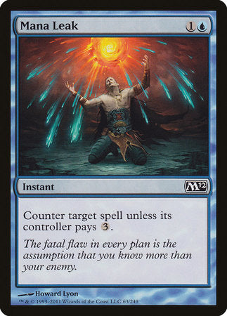 Mana Leak [Magic 2012] | Black Swamp Games