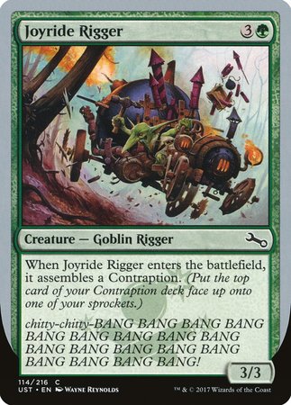 Joyride Rigger [Unstable] | Black Swamp Games