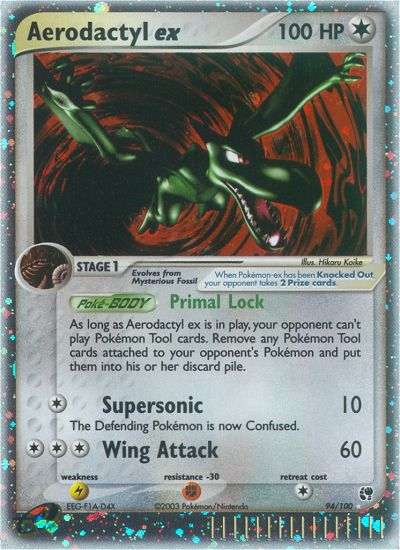 Aerodactyl ex (94/100) [EX: Sandstorm] | Black Swamp Games