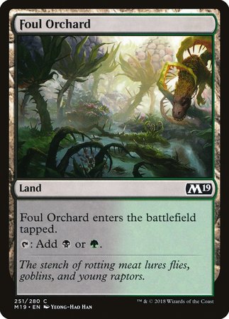 Foul Orchard [Core Set 2019] | Black Swamp Games