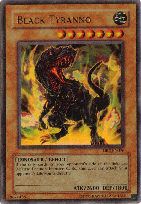 Black Tyranno [DR2-EN076] Ultra Rare | Black Swamp Games