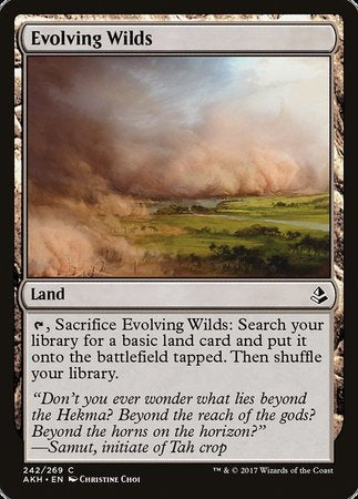 Evolving Wilds [Amonkhet] | Black Swamp Games