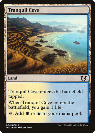 Tranquil Cove [Duel Decks: Blessed vs. Cursed] | Black Swamp Games