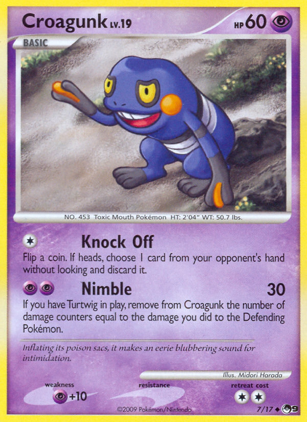 Croagunk (7/17) [POP Series 9] | Black Swamp Games