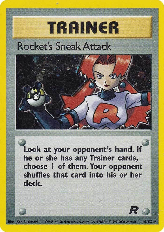 Rocket's Sneak Attack (16/82) [Team Rocket Unlimited] | Black Swamp Games