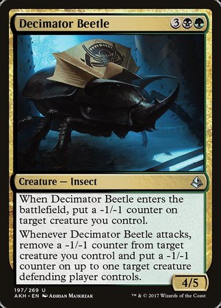 Decimator Beetle [Amonkhet] | Black Swamp Games