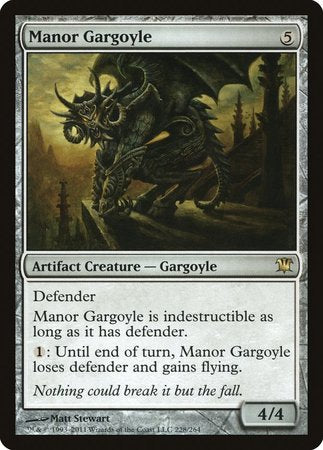 Manor Gargoyle [Innistrad] | Black Swamp Games