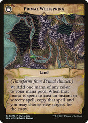 Primal Amulet // Primal Wellspring (Buy-A-Box) [Ixalan Treasure Chest] | Black Swamp Games