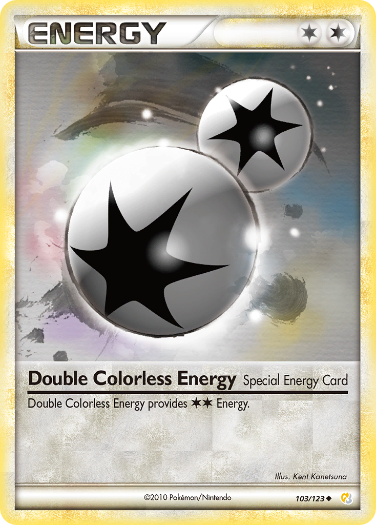 Double Colorless Energy (103/123) [HeartGold & SoulSilver: Base Set] | Black Swamp Games