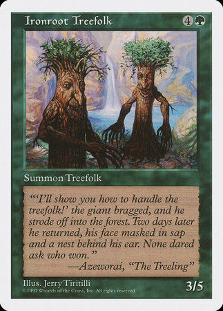 Ironroot Treefolk [Fifth Edition] | Black Swamp Games