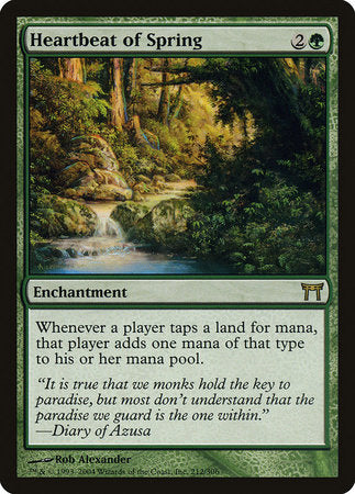 Heartbeat of Spring [Champions of Kamigawa] | Black Swamp Games