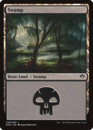 Swamp (39) [Duel Decks: Speed vs. Cunning] | Black Swamp Games