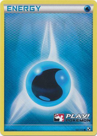 Water Energy (107/114) (Play Pokemon Promo) [Black & White: Base Set] | Black Swamp Games