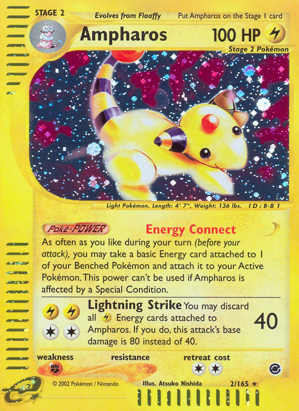 Ampharos (2/165) [Expedition: Base Set] | Black Swamp Games