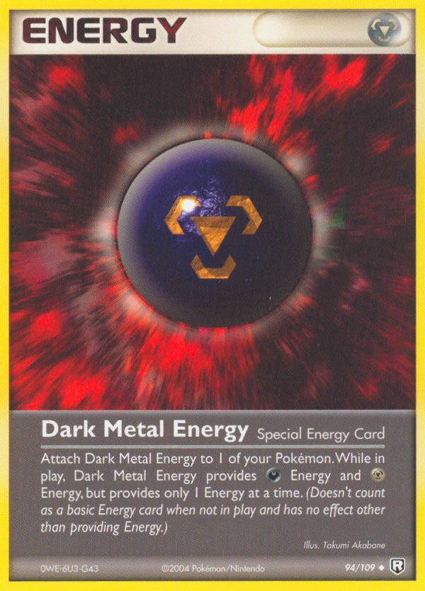 Dark Metal Energy (94/109) [EX: Team Rocket Returns] | Black Swamp Games