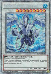 Trishula, Dragon of the Ice Barrier (Starlight Rare) [BLVO-EN100] Starlight Rare | Black Swamp Games