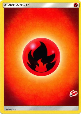 Fire Energy (Charizard Stamp #8) [Battle Academy 2020] | Black Swamp Games