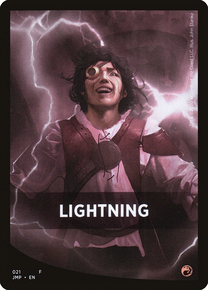 Lightning Theme Card [Jumpstart Front Cards] | Black Swamp Games