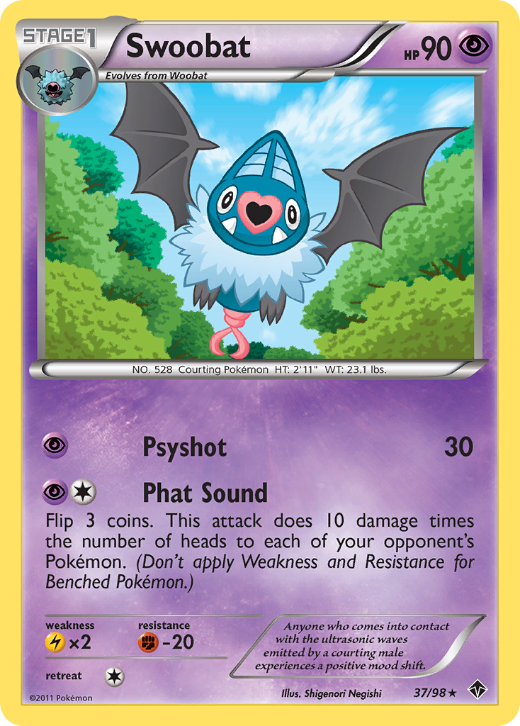 Swoobat (37/98) [Black & White: Emerging Powers] | Black Swamp Games