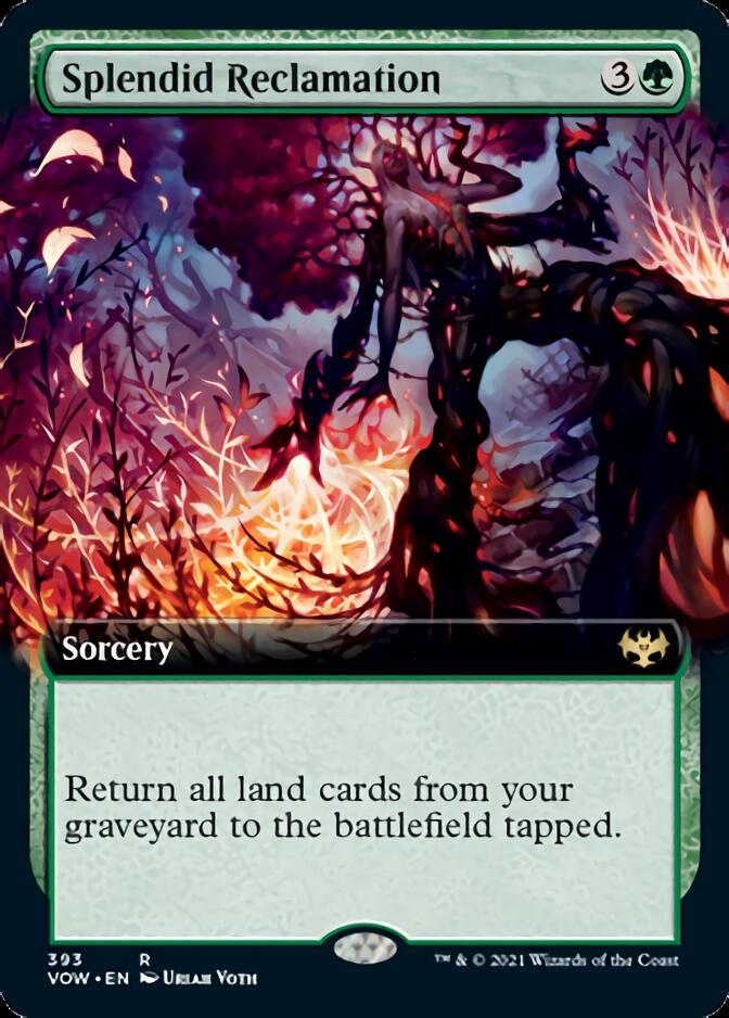 Splendid Reclamation (Extended) [Innistrad: Crimson Vow] | Black Swamp Games