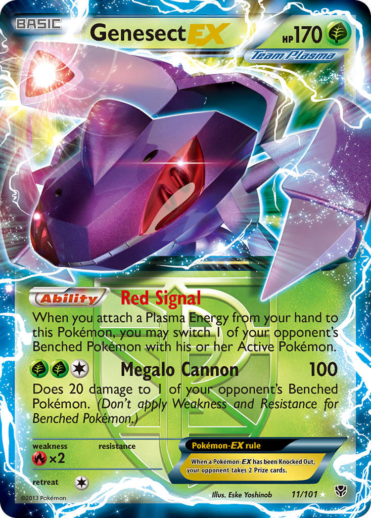 Genesect EX (11/101) [Black & White: Plasma Blast] | Black Swamp Games