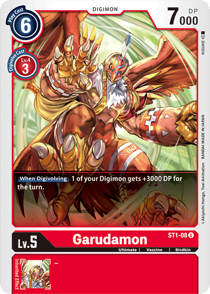 Garudamon [ST1-08] [Starter Deck: Gaia Red] | Black Swamp Games