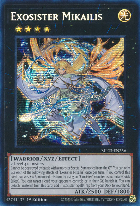 Exosister Mikailis [MP23-EN256] Prismatic Secret Rare | Black Swamp Games