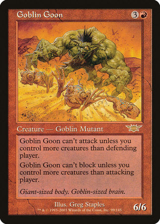 Goblin Goon [Legions] | Black Swamp Games