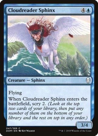 Cloudreader Sphinx [Dominaria] | Black Swamp Games