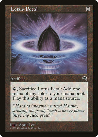Lotus Petal [Tempest] | Black Swamp Games