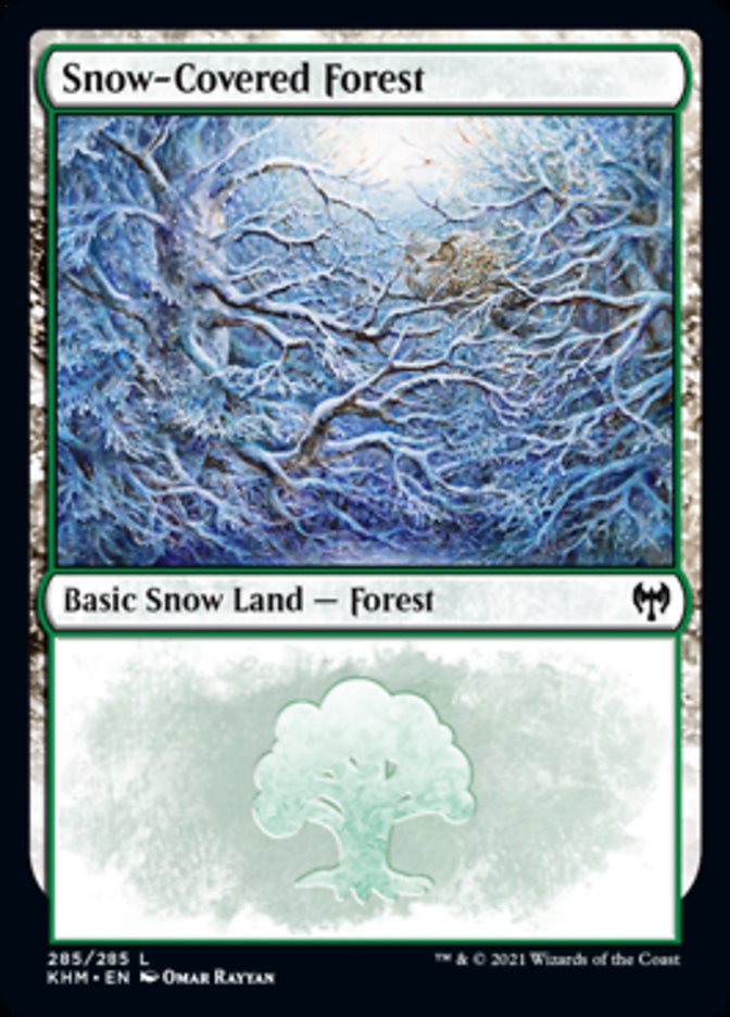 Snow-Covered Forest (285) [Kaldheim] | Black Swamp Games