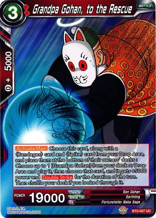 Grandpa Gohan, to the Rescue (BT5-007) [Miraculous Revival] | Black Swamp Games