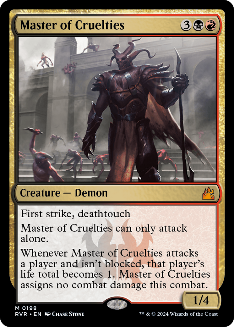 Master of Cruelties [Ravnica Remastered] | Black Swamp Games