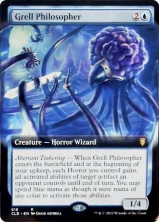 Grell Philosopher (Extended Art) [Commander Legends: Battle for Baldur's Gate] | Black Swamp Games