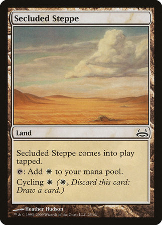 Secluded Steppe [Duel Decks: Divine vs. Demonic] | Black Swamp Games