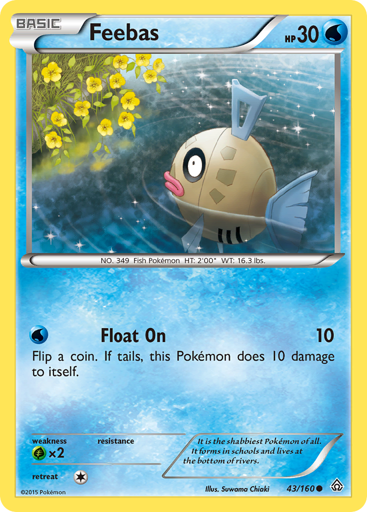 Feebas (43/160) [XY: Primal Clash] | Black Swamp Games