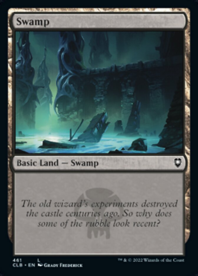 Swamp (461) [Commander Legends: Battle for Baldur's Gate] | Black Swamp Games