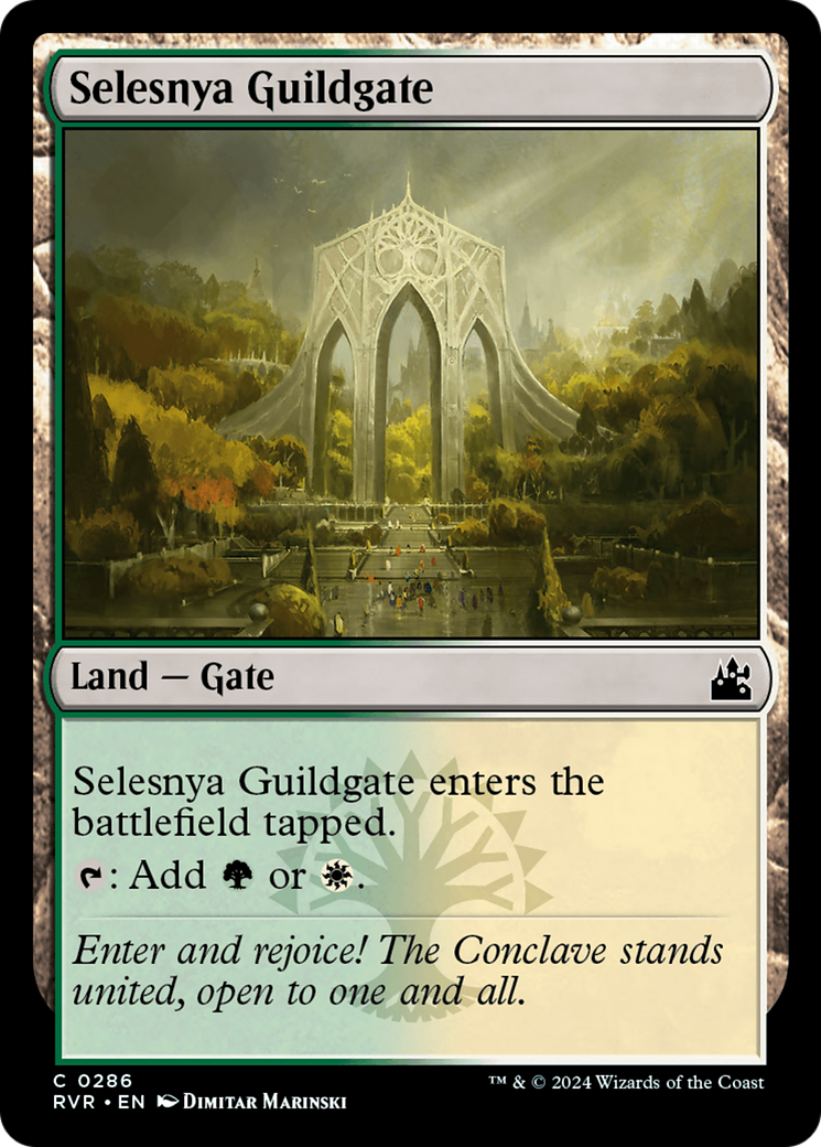 Selesnya Guildgate [Ravnica Remastered] | Black Swamp Games