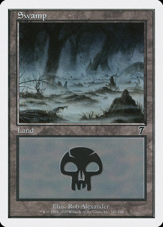 Swamp (347) [Seventh Edition] | Black Swamp Games