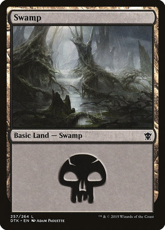 Swamp (257) [Dragons of Tarkir] | Black Swamp Games