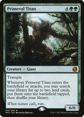 Primeval Titan [Iconic Masters] | Black Swamp Games