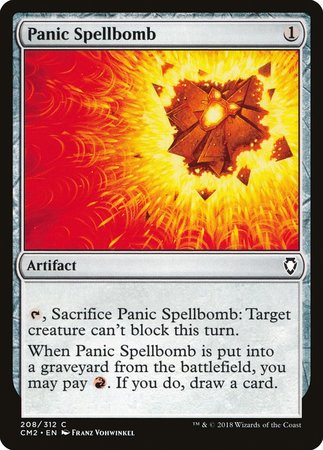 Panic Spellbomb [Commander Anthology Volume II] | Black Swamp Games