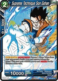 Supreme Technique Son Gohan [BT8-027_PR] | Black Swamp Games