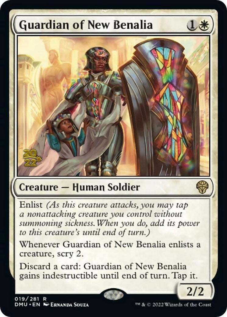 Guardian of New Benalia [Dominaria United Prerelease Promos] | Black Swamp Games